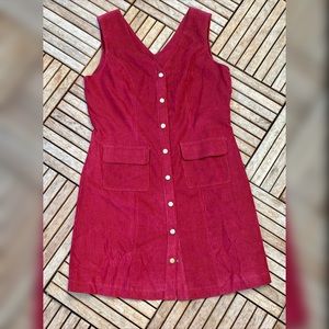 Corduroy dress